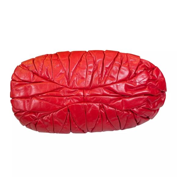 Miu Miu Red Leather Handbag – Made in Italy - Picture 5 of 14